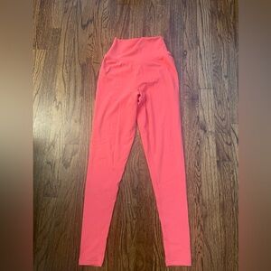 PTULA like new small sized coral colored leggings.